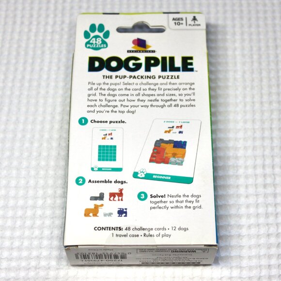 NWT Dog Pile: The Pup-Packing Puzzle Board Game - Picture 3 of 3